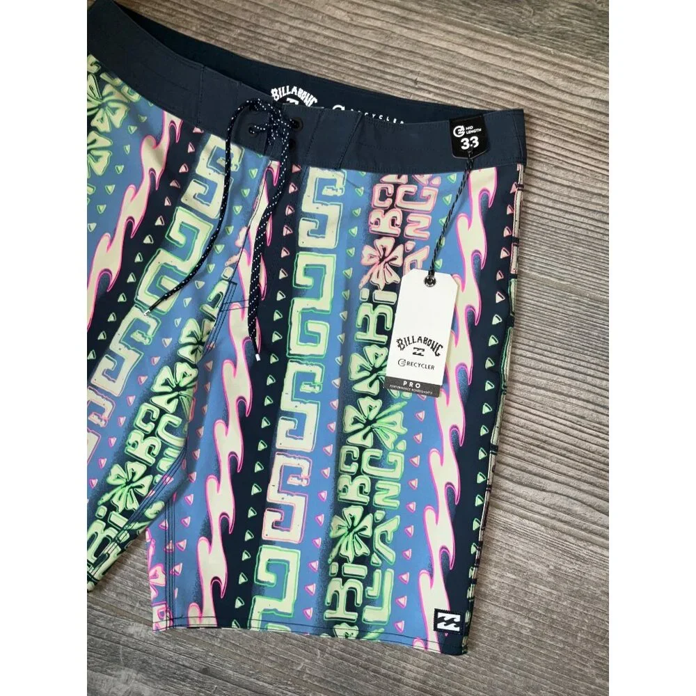 BILLABONG Recycler Sundays Board shorts Mens s size 33 NEW Hawaii